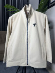 Full Zipper Cream Color Jackets