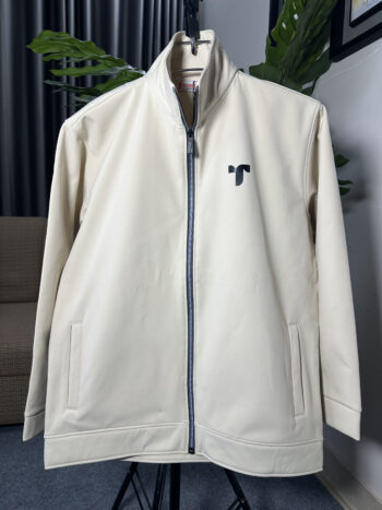 Full Zipper Cream Color Jackets