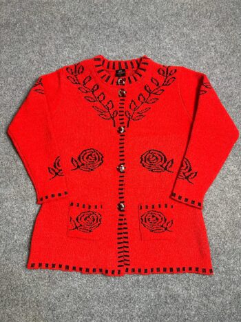 Long Cardigan – China Rose